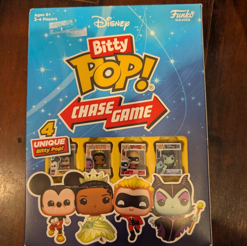 Funko Bitty Pop Chase Game Disney Maleficent Limited Edition Chase Rare New